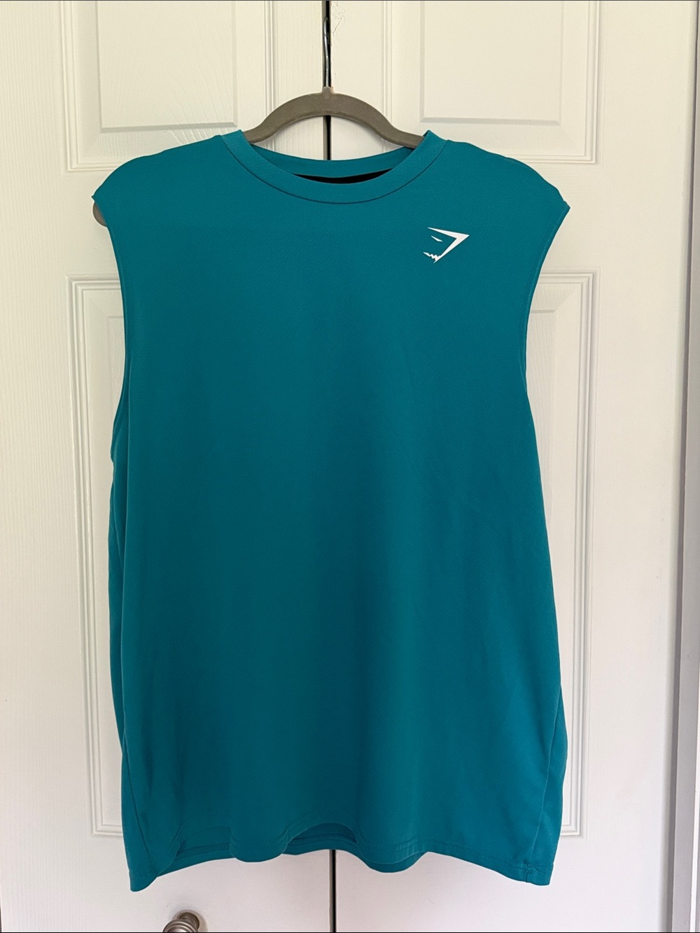 Men’s Teal GymShark Tank Size M